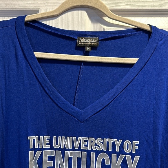 Gameday Couture University of Kentucky Wildcats Blue Oversized Tee Shirt M - Picture 3 of 8